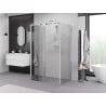Mexen Exo-3S Duschkabine 3-seitig verschiebbar 85 x 100 cm, transparent, chrom - 8153-085-100-01-00-3S