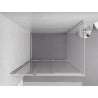 Mexen Exo Schiebeduschkabine 80 x 75 cm, transparent, Chrom - 8153-080-075-01-00