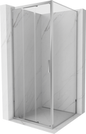 Mexen Exo Schiebedusche 85 x 85 cm, transparent, Chrom - 8153-085-085-01-00