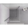 Mexen Exo Schiebedusche 85 x 85 cm, transparent, Chrom - 8153-085-085-01-00