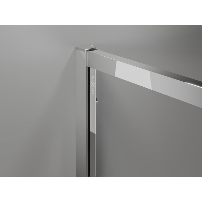 Mexen Exo Schiebeduschkabine 95 x 85 cm, transparent, Chrom - 8153-095-085-01-00
