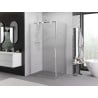 Mexen Exo Schiebeduschkabine 80 x 95 cm, transparent, Chrom - 8153-080-095-01-00