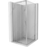 Mexen Exo-3S Schiebedusche 95 x 95 cm, transparent, Chrom - 8153-095-095-01-00