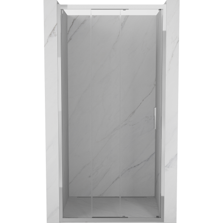Mexen Exo-3S Schiebetür Duschwand 70 cm, transparent, Chrom - 8153-070-000-01-00