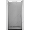 Mexen Exo-3S Schiebetür-Duschkabine 75 cm, transparent, schwarz - 8153-075-000-70-00