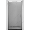 Mexen Exo-3S Schiebetür für Dusche 80 cm, transparent, schwarz - 8153-080-000-70-00