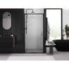 Mexen Exo-3S Schiebetür Duschkabine 90 cm, transparent, schwarz - 8153-090-000-70-00