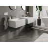 Mexen Orio Badezimmerunterschrank 60 cm mit Waschbecken Otis, 1 Schublade, grau matt/weiß matt - 91A10-06023-1-BF62-W18M01