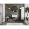 Mexen Orio Badezimmerschrank 70 cm mit Waschbecken Vela, 1 Schublade, Weiß Matt - 91A10-07023-1-BF01-W23M01