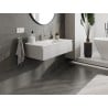 Mexen Orio Badezimmerschrank 100 cm mit Waschbecken Otis, 1 Schublade, grau matt/weiß matt - 91A10-10023-1-BF62-W18M01