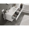 Mexen Orio Badezimmerschrank 120 cm mit Waschbecken Otis, 2 Schubladen, weiß matt - 91A10-12047-2-BFF01-W18M01
