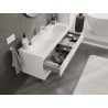 Mexen Orio Waschbeckenschrank 120 cm mit Waschbecken Vela, 2 Schubladen, weiß matt - 91A10-12047-2-BFF01-W23M01