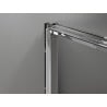 Mexen Exo-3S Schiebetür für Dusche 95 cm, transparent, Chrom - 8153-095-000-01-00