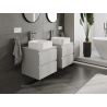 Mexen Orio Badezimmer-Unterschrank 50 cm, 2 Schubladen, grau matt - 91A10-05047-2-BFF62