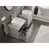 Mexen Orio Badezimmerschrank unter dem Waschbecken 60 cm, 1 Schublade, grau matt - 91A10-06047-1-BF62