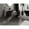 Mexen Orio Badezimmerschrank unter Waschbecken 70 cm, 1 Schublade, schwarz matt - 91A10-07023-1-BF71