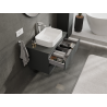 Mexen Orio Badezimmer-Unterschrank 80 cm, 2 Schubladen, Mattgraphit - 91A10-08047-2-BFF66