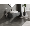 Mexen Orio Badezimmerschrank unter Waschbecken 90 cm, 1 Schublade, matt Graphit - 91A10-09023-1-BF66