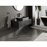 Mexen Orio Badezimmerschrank unter Waschbecken 100 cm, 1 Schublade, schwarz matt - 91A10-10023-1-BF71