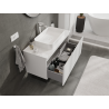 Mexen Orio Badezimmer-Unterschrank 100 cm, 1 Schublade, weiß glänzend - 91A10-10047-1-BF00