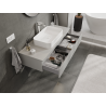 Mexen Orio Badezimmer-Unterschrank 120 cm, 1 Schublade, grau matt - 91A10-12023-1-BF62
