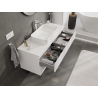 Mexen Orio Badezimmerschrank unter Waschbecken 120 cm, 2 Schubladen, weiß matt - 91A10-12047-2-BFF01