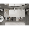 Mexen Orio Badezimmer-Unterschrank 120 cm, 2 Schubladen, graumatt - 91A10-12047-2-BFF62