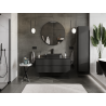 Mexen Orio Badezimmer-Unterschrank 120 cm, 2 Schubladen, Schwarz matt - 91A10-12047-2-BFF71