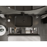 Mexen Orio Badezimmer-Unterschrank 120 cm, 2 Schubladen, Schwarz matt - 91A10-12047-2-BFF71