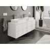Mexen Orio Badezimmer-Unterschrank 140 cm, 2 Schubladen, weiß matt - 91A10-14047-2-BFF01