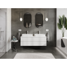 Mexen Orio Badezimmer-Unterschrank 140 cm, 2 Schubladen, weiß matt - 91A10-14047-2-BFF01