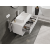 Mexen Rivel Badezimmerschrank 90 cm, 2 Schubladen, geriffelt, weiß matt - 91A20-09047-2-BFF01