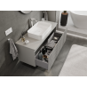Mexen Rivel Badezimmer-Unterschrank 120 cm, 1 Schublade, gerillt, grau matt - 91A20-12047-1-BF62