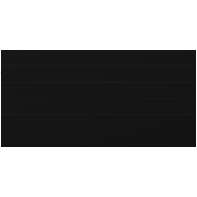 Mexen Line Dekorationsblende für Flachheizkörper 600 x 600 mm, schwarz - WL-060-060-70