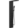 Mexen Lando Duschpaneel, schwarz - 7611-04-70