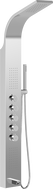 Mexen Timor Duschpaneel mit Auslauf, Chrom - 7621-04-00