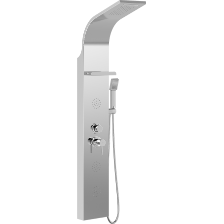 Mexen Borg Duschpaneel, Chrom - 7615-03-00