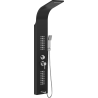 Mexen Ardo Duschpaneel mit Auslauf, schwarz - 7617-04-70