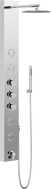 Mexen Ivo Duschpaneel mit Auslauf, Chrom - 7608-03-00