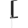 Mexen Trix Duschpaneel, schwarz - 7606-02-70