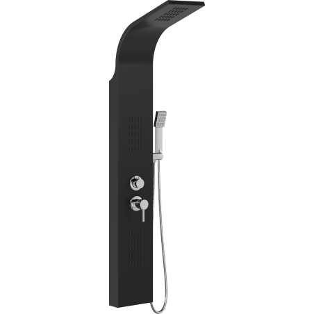 Mexen Taro Duschpanel, schwarz - 7614-03-70