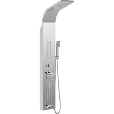 Mexen Ardo Duschpaneel mit Auslauf, Chrom - 7617-04-00