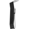 Mexen Yap Duschpaneel, Schwarz/Chrom - 7612-02-77
