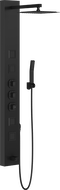 Mexen Orco Duschpaneel, schwarz - 7607-03-70