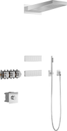 Mexen Fall Unterputz-Duschset, Chrom - 7602-04-00