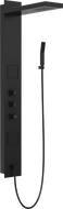 Mexen Savio Unterputz-Duschset, schwarz - 7605-03-70