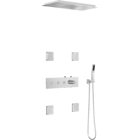 Mexen Soler Unterputz Duschset, Chrom - 7601-04-00