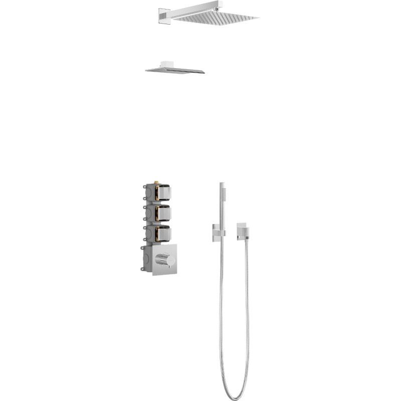 Mexen Boka Unterputz-Duschset, Chrom - 7603-03-00