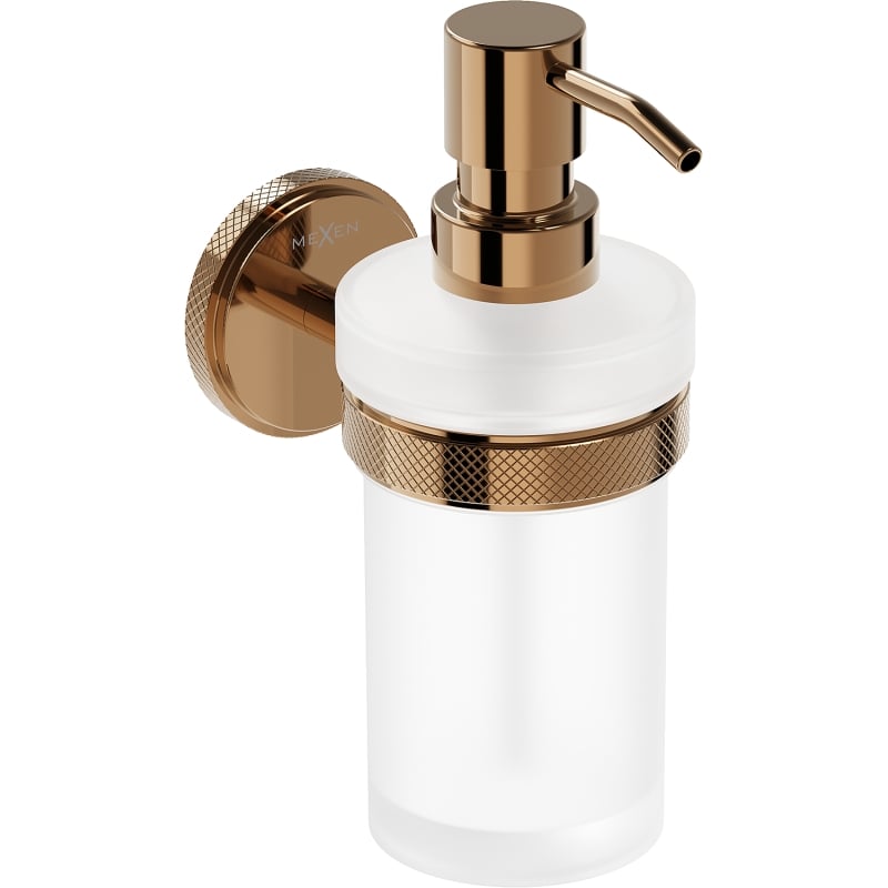Mexen Gravo Seifenspender, Roségold - 70A93058-60