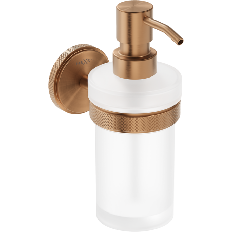 Mexen Gravo Seifenspender, gebürstetes Kupfer - 70A93058-65